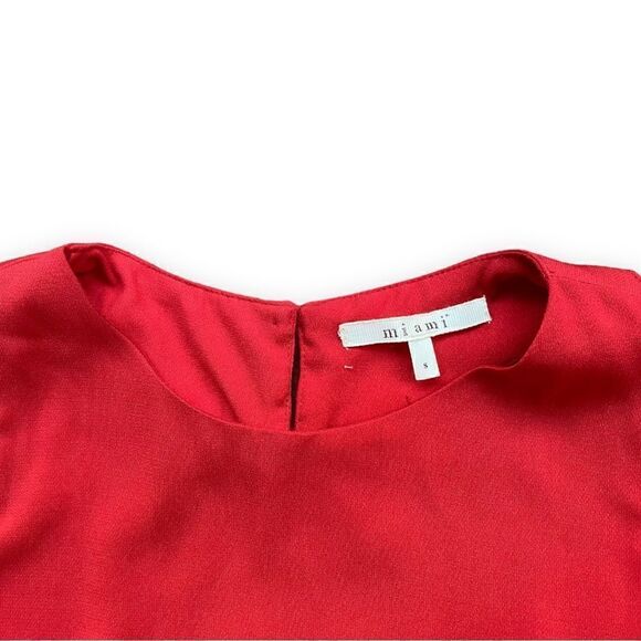 MIAMI Red Racerback Shift Mini Dress - Picture 11 of 16